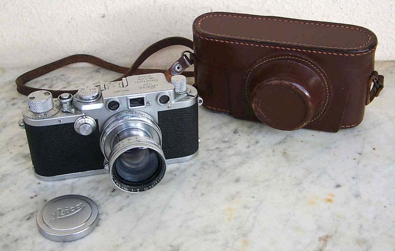 Leica IIIf + étui