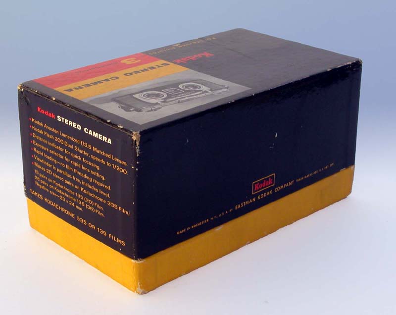 Kodak Stereo : la boîte.