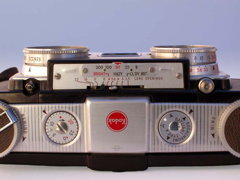 Kodak Stereo : vue de dessus.