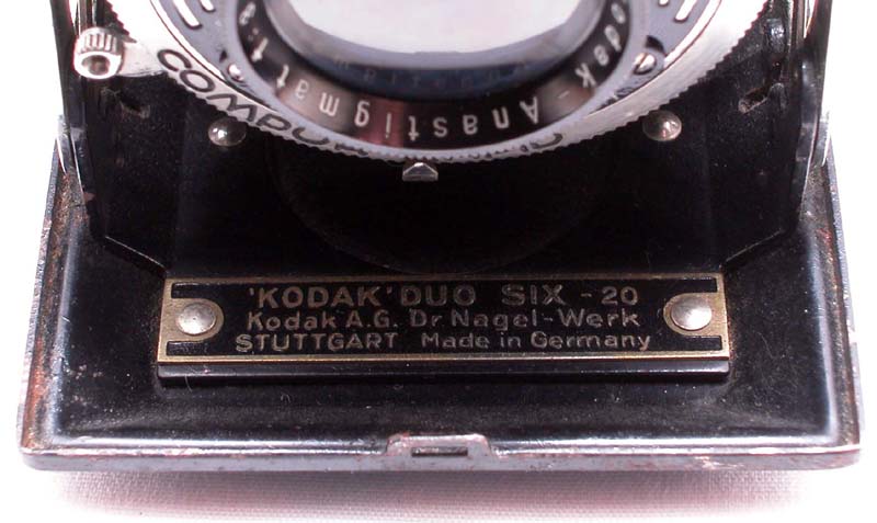 Duo 620 plaque
